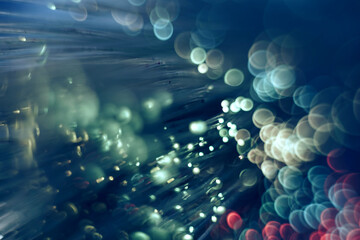 Aufkleber - Beautiful abstract  blurred bokeh colored background pattern for design.