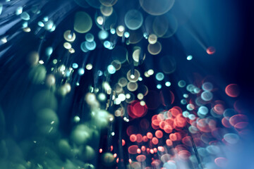 Aufkleber - Beautiful abstract  blurred bokeh colored background pattern for design.