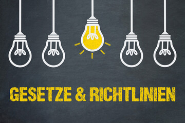 Wall Mural - Gesetze & Richtlinien