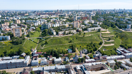 Wall Mural - Volga river embankment in Nizhny Novgorod