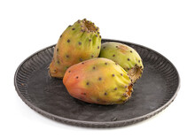 Three Ripe Prickly Pears