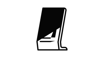 Poster - Street payment terminal icon animation best on white background for any design