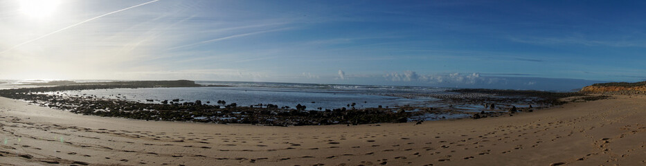 Wall Mural - panorama view of the Praia do Farol