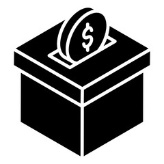 Poster - 
Trendy design of money collection icon
