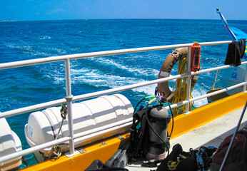 Summer Boat Ride in Aruba