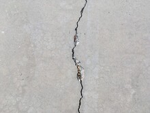 Concrete Crack Wall Background