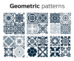 Wall Mural - grometric patterns design in Vector illustration