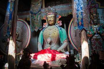 Buddha, Tibetan Buddhism, Buddhist deities, Tibetan Buddhist monasteries, Tibet, Ladakh, India