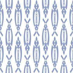 Poster - Seamless geometric pattern background. Folk art design. Abstract vector image.