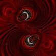 © john - dramatic artic black and red colored sky and clouds transformed into unique  shapes patterns and designs