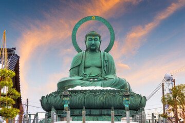 Fototapete - Takaoka, Japan at the Great Buddha