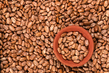 Pinto Beans Background and Texture