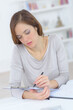 © auremar - she is hand writing something