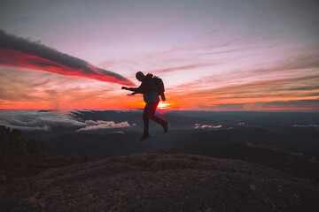 silhouette of a person