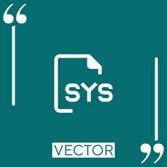 Poster - files    vector icon Linear icon. Editable stroke line
