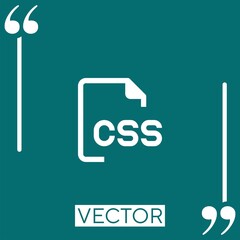 Poster - files    vector icon Linear icon. Editable stroke line