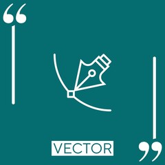 Poster - edit   vector icon
