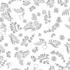  seamless background with an ornament, vector illustration