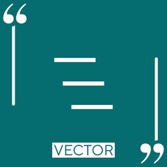 Poster - clear vector icon Linear icon. Editable stroke line