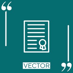 Poster - document vector icon