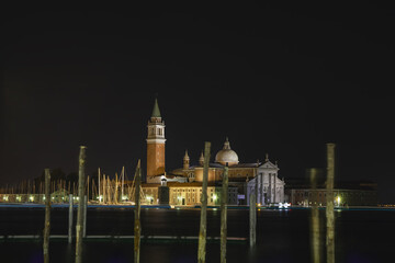 Canvas Print - S Giorgio at night
Venezia