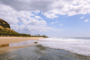 Ohikilolo Beach Park, West Oahu coast, Hawaii
