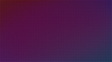 Wall Mural - led screen texture. color pixel background. digital display. lcd monitor with dots. electronic diode