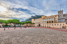 Grimaldi palace in Monaco
