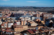 Vista De La Estacion De Lleida Desde La Seu Vella