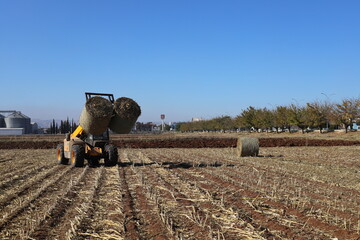 Sticker - farmer in field