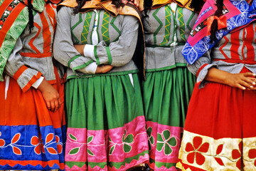 Celebração da Festa do Sol em Cuzco. Peru