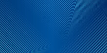 Modern Blue Lines Abstract Background With Simple Line Blend Contours. Modern Blue Presentation Background