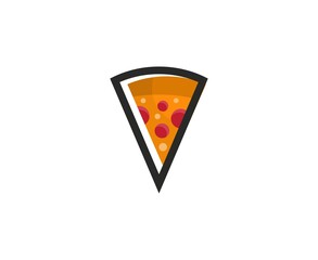 Canvas Print - Pizza logo
