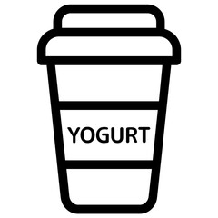 Wall Mural - Yogurt 