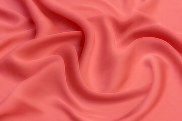 Smooth elegant magenta pink color silk or satin luxury cloth fabric texture, abstract background design.