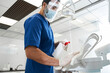 © Yakobchuk Olena - Dentist sterilize the medical equipment inside a dental clinic