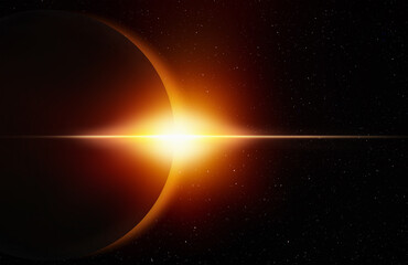 Fotomurales - Solar Eclipse 