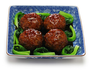 Wall Mural - chinese lion’s head pork meatballs