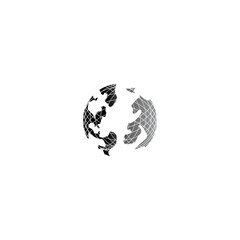 Sticker - Globe icon