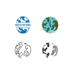 Sticker - Globe logo