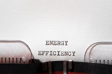 Poster - Energy efficiency phrase