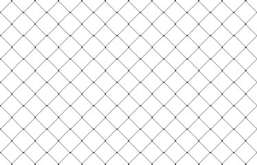 Wall Mural - Net texture pattern isolated on white background. Net texture pattern for backdrop and wallpaper. Net pattern background