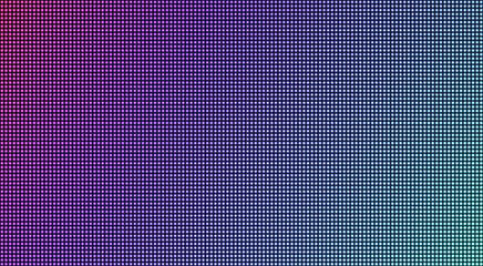 Wall Mural - led screen. pixel textured tv background. lcd monitor . digital display with dots. electronic diode 