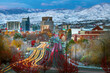 © John - Boise , Idaho skyline traffic