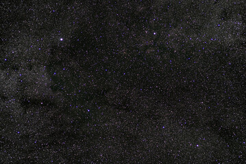 Wall Mural - Starry night background image was taken by DSLR