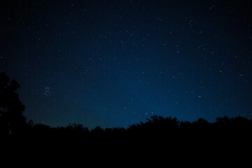 starry night sky