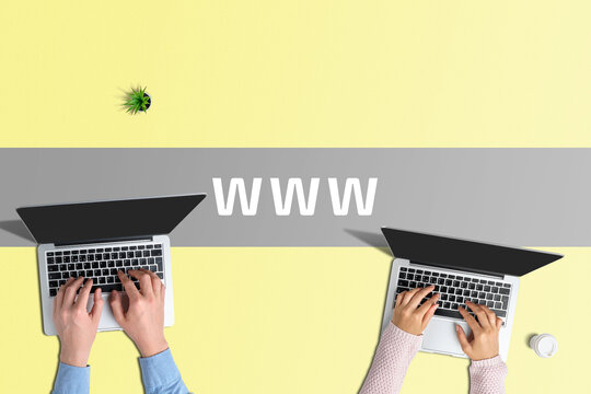 World Wide Web for business interaction on the global Internet