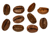 Fototapeta Mapy - close up of coffee beans