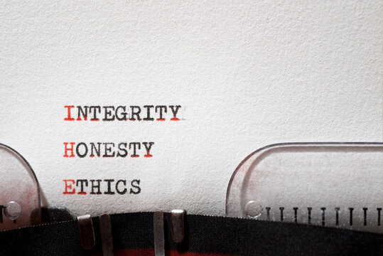 Integrity honesty and ethics