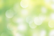 Green bokeh abstract background